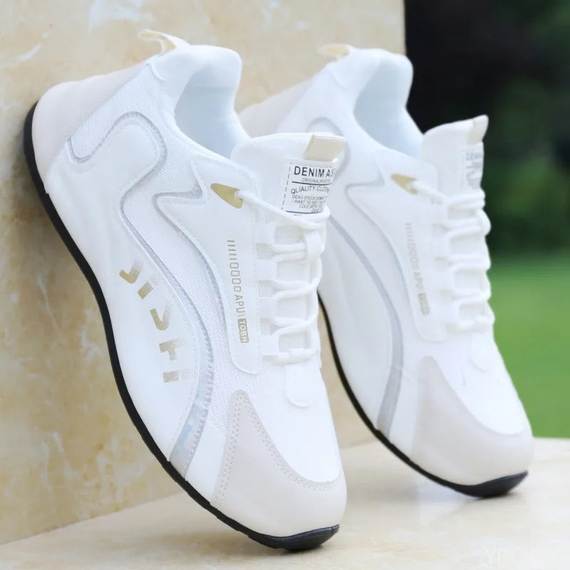 Chaussures décontractées pour hommes à semelle épaisse et rehaussante, nouvelle collection printemps-automne, grande taille, tendance niche, polyvalentes, style sportif