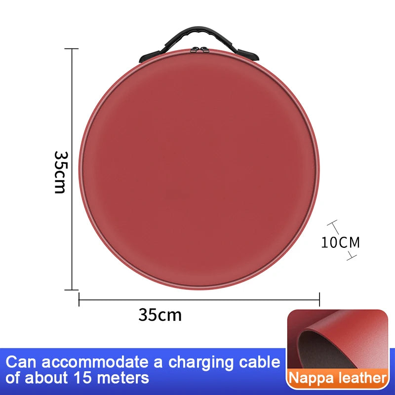 Boîte de rangement pour câble de recharge de voiture électrique, sac de transport pour câbles de chargeur de véhicule électrique, compatible avec LYNK&CO 01 02 Z10 Z20 03 05 06 07 08 09 900