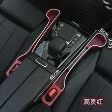 Organisateur de remplissage d'espace de siège de voiture, 2 pièces, mise à niveau du remplissage d'espace de siège latéral de voiture avec porte-gobelet et support pour téléphone, organisateur d'espace de siège de voi