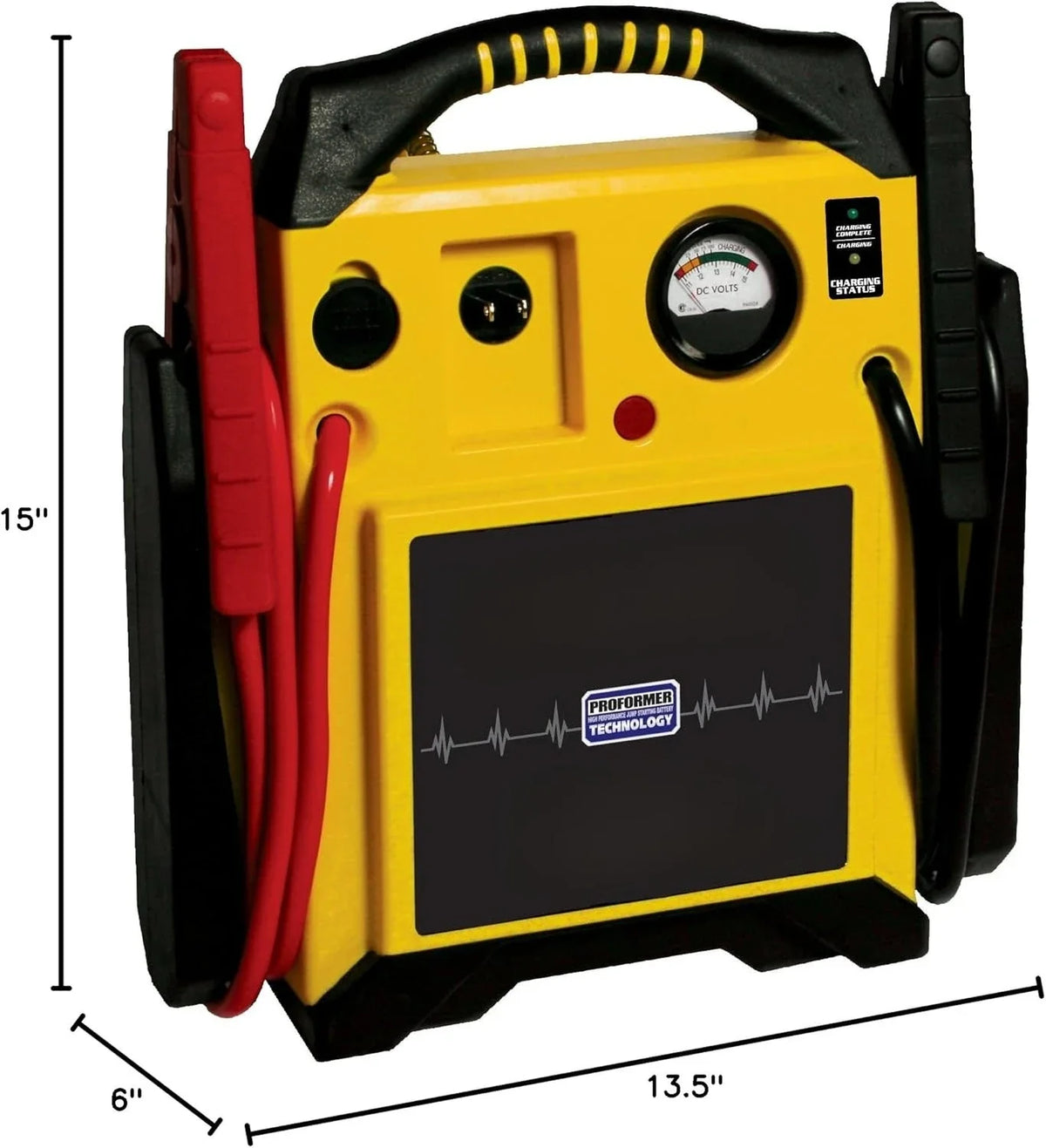 Démarreur de saut JNCAIR 1700 Peak Amp avec compresseur d'air