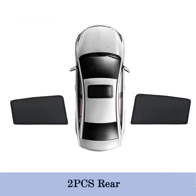 Pare-soleil en maille pour BYD Seal U EV Sealion 6 2023 2024 2025, isolation thermique, Protection solaire, Anti UV, accessoires automobiles