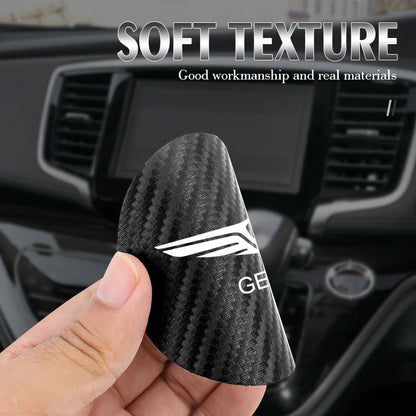 Tapis antidérapant pour fente de tasse de voiture, 2 pièces, accessoires automobiles pour Genesis G80 GV70 GV80 GV60 G70 Essentia Neolun G90 GV90 X