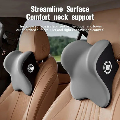 Support lombaire pour appuie-tête de voiture, coussin lombaire en mousse à mémoire de forme, oreiller lombaire, oreiller de nuque confortable pour voiture, accessoires auto