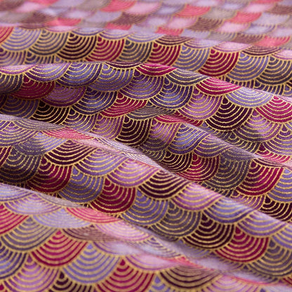 Tissu bronzé Kimono japonais 50x145cm, tissu en coton imprimé fleurs de cerisier Sushi, matériaux de bricolage, accessoires de Patchwork pour la couture