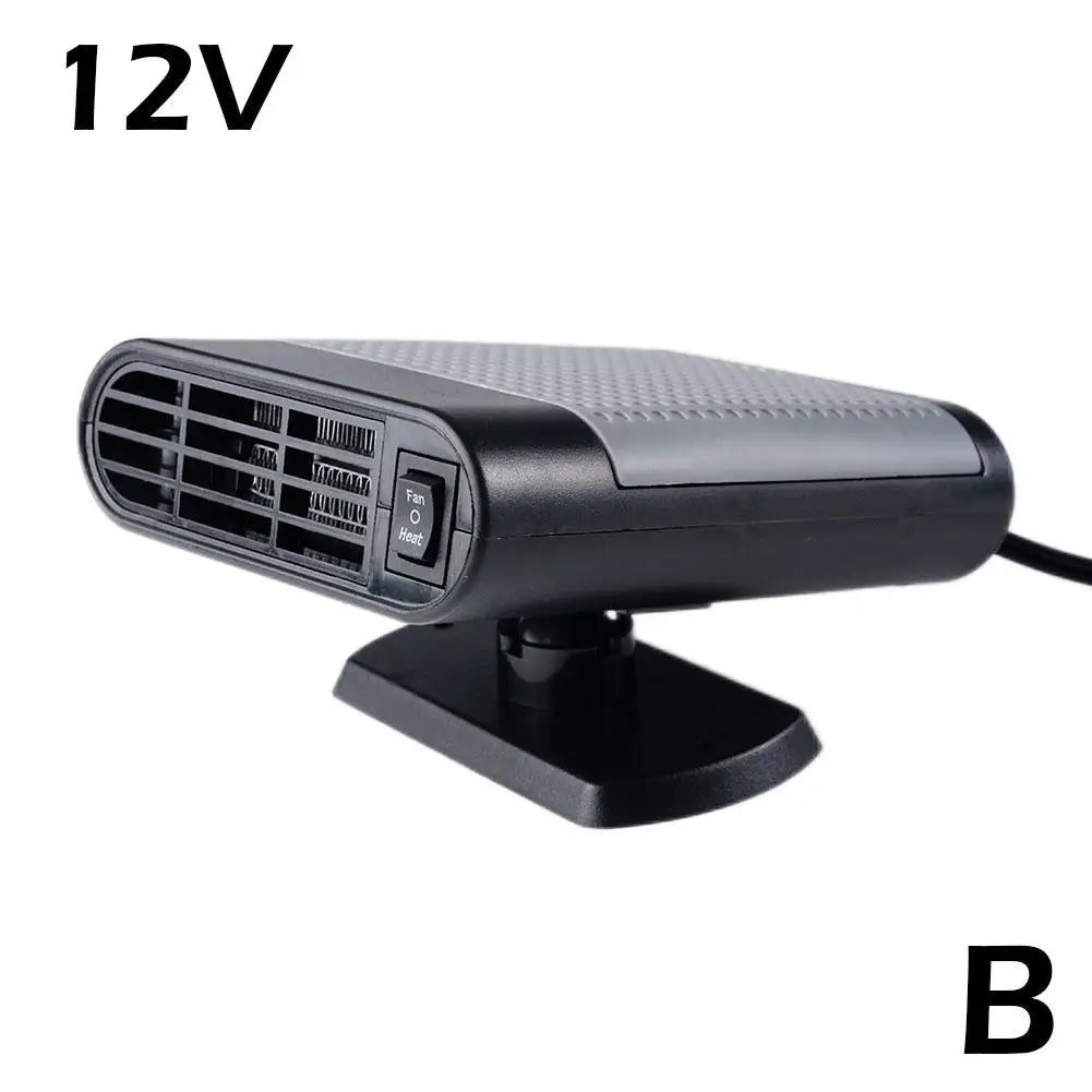 Chauffage de voiture électrique 12V, ventilateur de refroidissement, chauffage de véhicule, désembuage de pare-brise, dégivreur, accessoires de voiture, 1 pièce