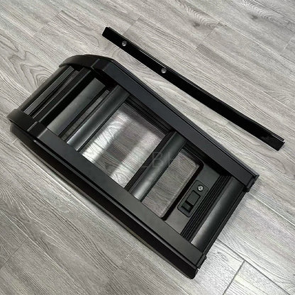 Échelle de hayon arrière de voiture, échelle d'escalade de toit adaptée pour Land Rover Defender 90 110 L663, échelle d'accès latéral, marchepied de toit de fenêtre latérale