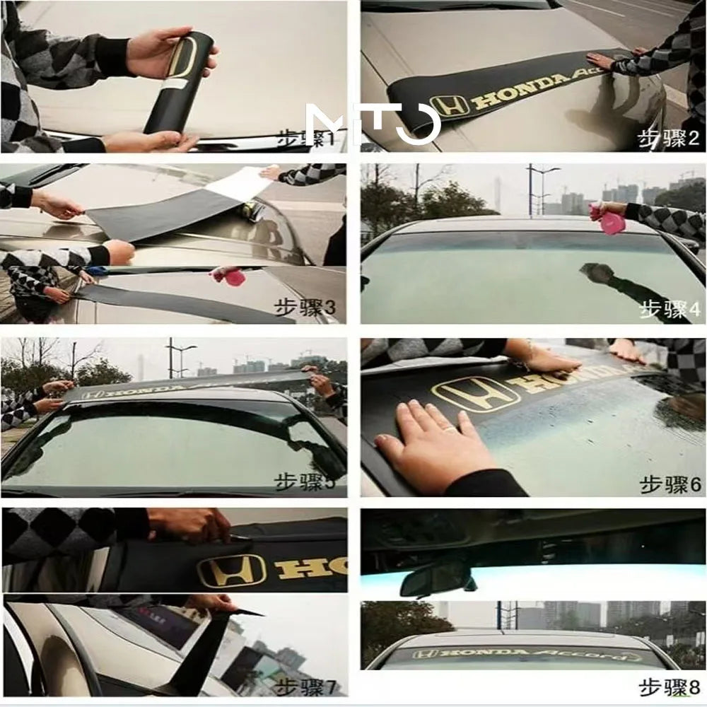 Autocollant de fenêtre de pare-brise de voiture, 1 pièce, pour Alfa Romeo Mito