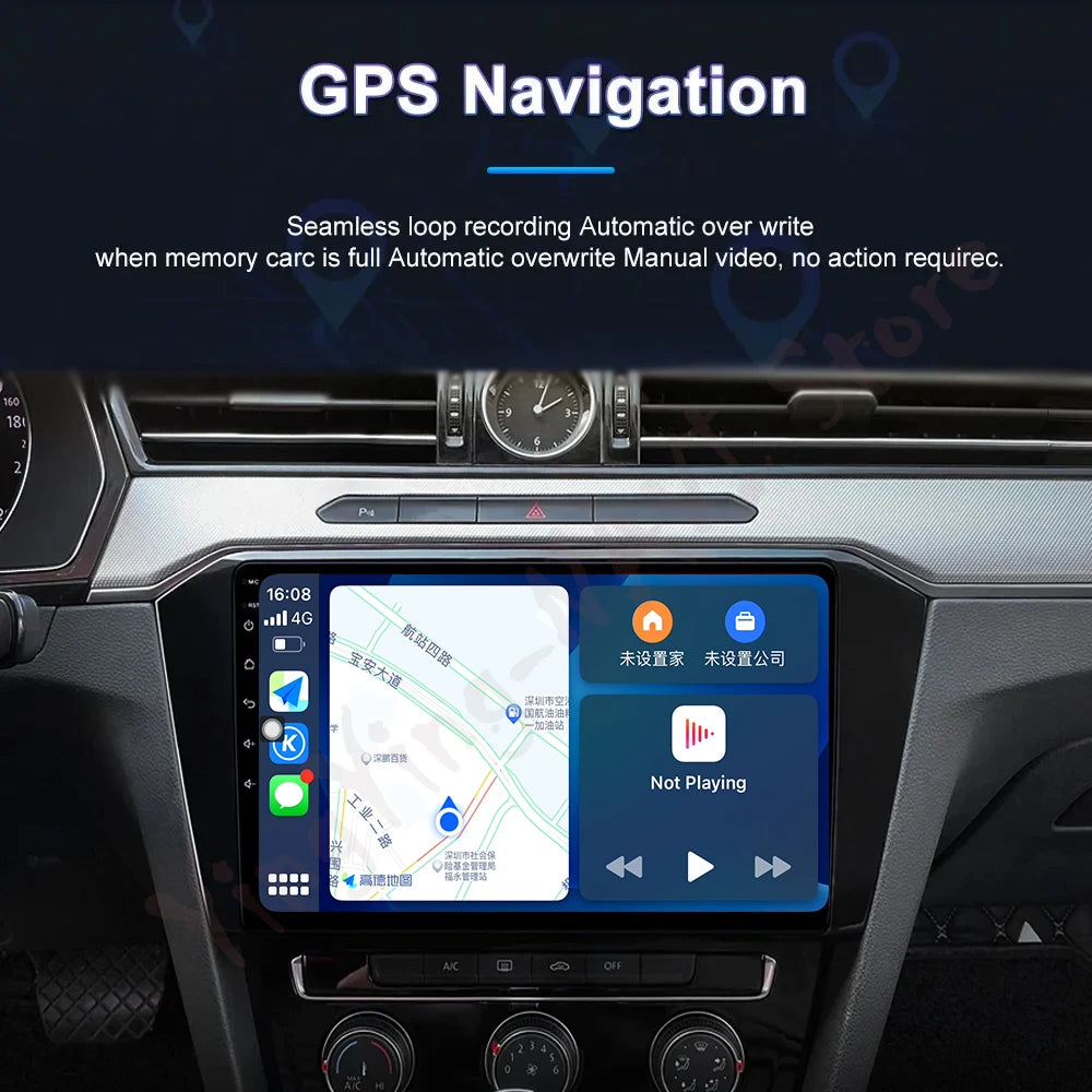 DSP راديو سيارة Carplay لـ Foton Royal Salon K1 G7 G9 GPS ملاحة Android Auto ستريو مشغل وسائط متعددة 4G Wifi BT