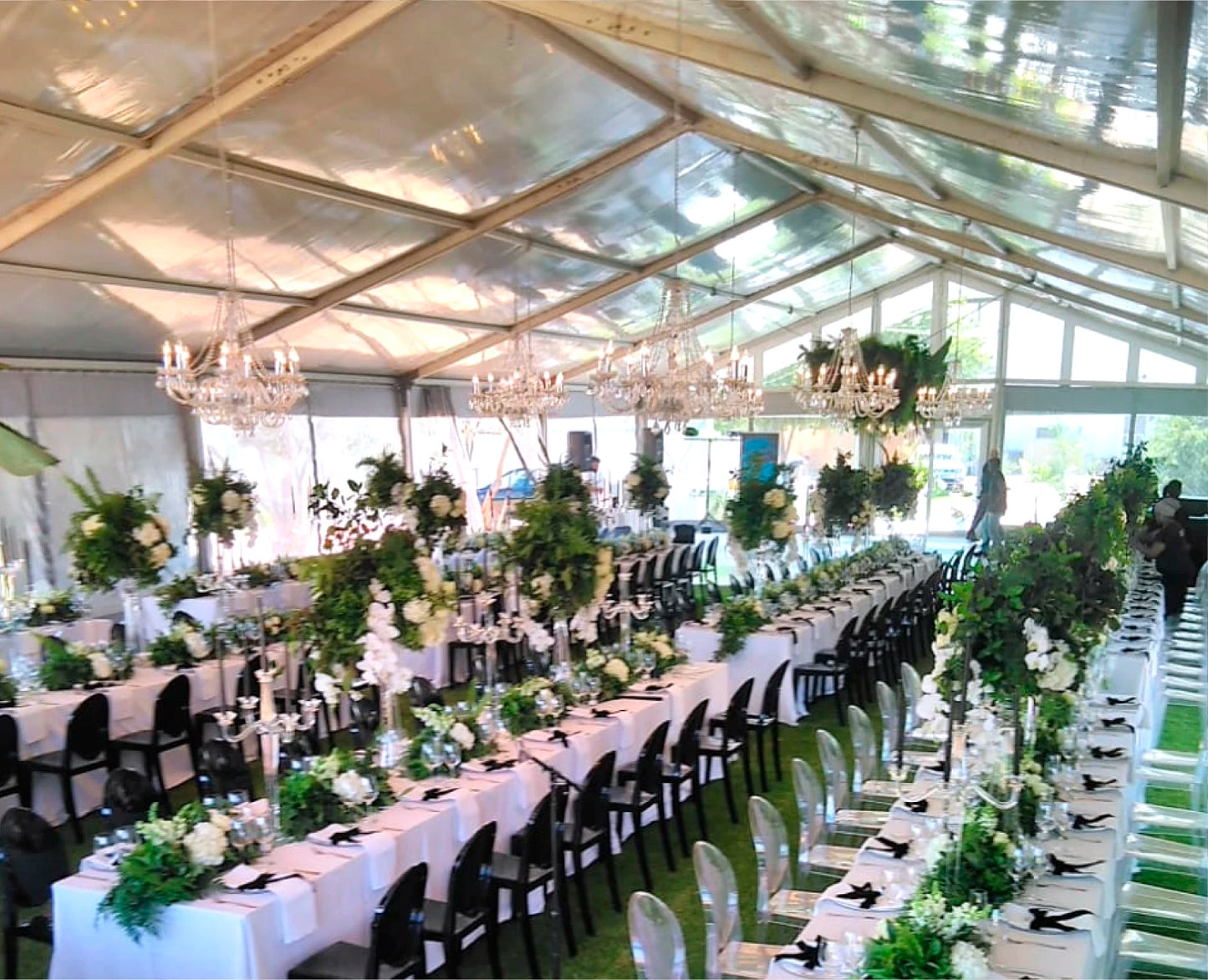 Tente de mariage d'événement robuste extérieure de luxe pour 100 150 200 300 500 1000 personnes grande tente