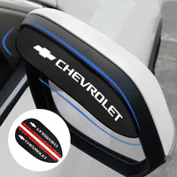 Bouclier de pluie pour rétroviseur de voiture, 2 pièces, pour Chevrolet Trax Cruze Malibu Camaro Cavalier Equinox Orlando, accessoires