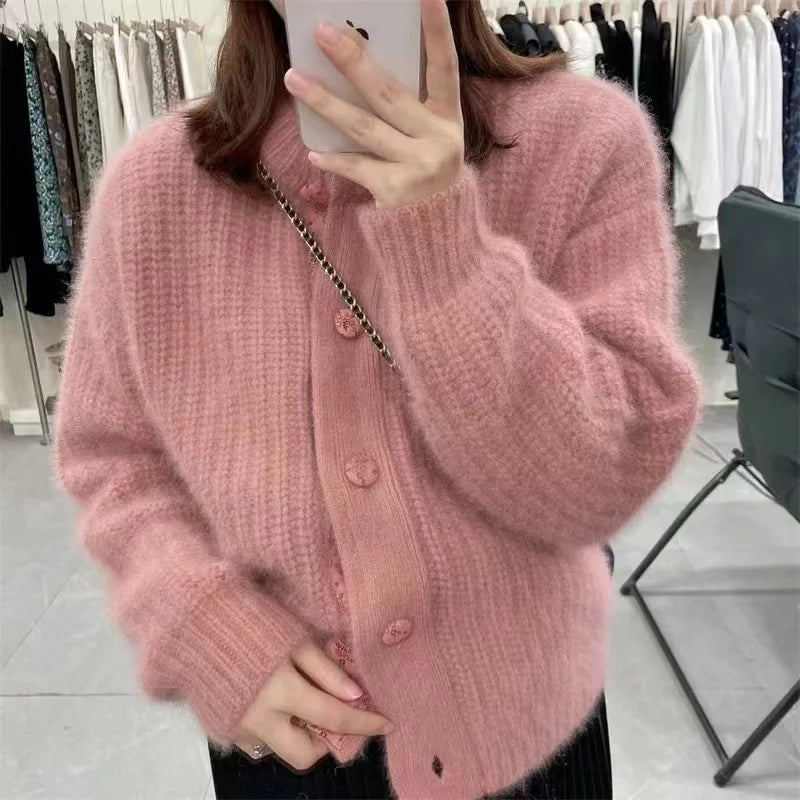 1 régiment de 500 grammes de laine Mohair ultra douce près du corps sans collant, foulards tricotés à la main, fil de pull