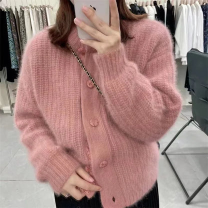 1 régiment de 500 grammes de laine Mohair ultra douce près du corps sans collant, foulards tricotés à la main, fil de pull