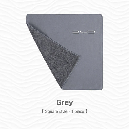 Serviette de lavage de voiture en microfibre et daim, chiffon propre pour BYD Tang F3 E6 Atto Yuan Plus Song Max G3, brosse de nettoyage intérieur, accessoires d'outils