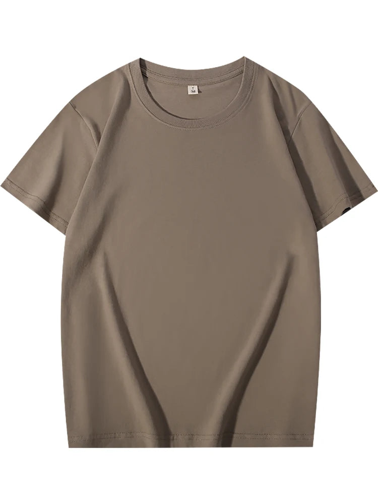 T-shirt personnalisé gratuit impression Logo Image vêtements de travail bricolage haut à manches courtes 100% coton entreprise broderie équipe Culture chemise