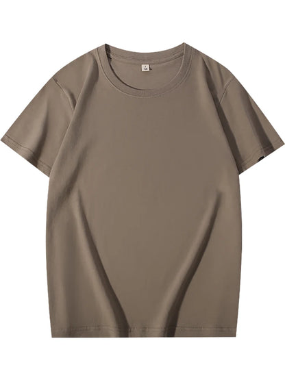 T-shirt personnalisé gratuit impression Logo Image vêtements de travail bricolage haut à manches courtes 100% coton entreprise broderie équipe Culture chemise