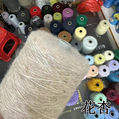 1 régiment de 500 grammes de laine Mohair ultra douce près du corps sans collant, foulards tricotés à la main, fil de pull