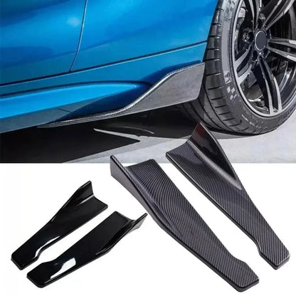 Bande universelle de pare-chocs avant et arrière de voiture, séparateur de diffuseur de becquet de lèvre, protection contre les rayures, longueur 48CM, Fgth pour Audi BMW HONDA Toyota