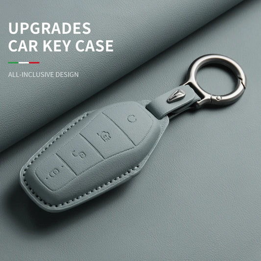 Étui de protection pour clé de voiture, support pour BYD Han Ev Tang Dm Qin PLUS Song Pro MAX Yuan DolDave E2, protecteur de clé automatique, accessoires de voiture