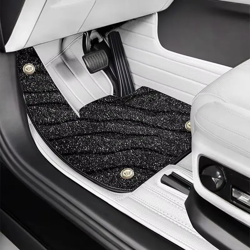 Ensemble complet de tapis de sol de voiture personnalisés en cuir, pour F30 2013 2014 2015 2016 2017, accessoires automobiles