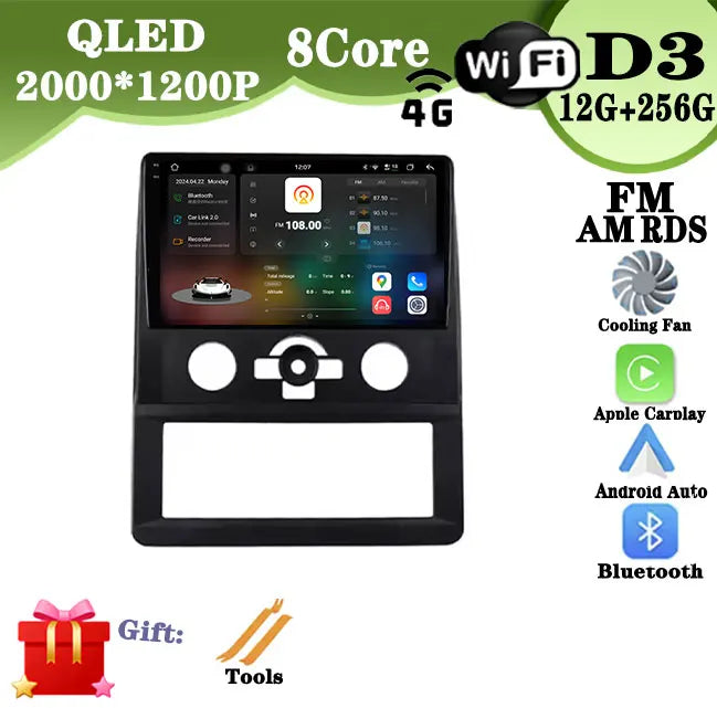 DSP راديو سيارة Carplay لـ Foton Royal Salon K1 G7 G9 GPS ملاحة Android Auto ستريو مشغل وسائط متعددة 4G Wifi BT