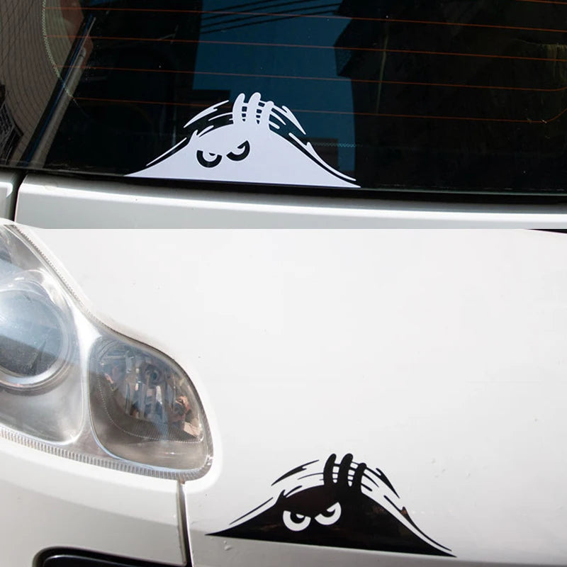 Autocollants de voiture amusants personnalisés imperméables, autocollants anti-rayures de voiture, rayures monstres Dune bloquant le corps de voiture, autocollants décoratifs amusants