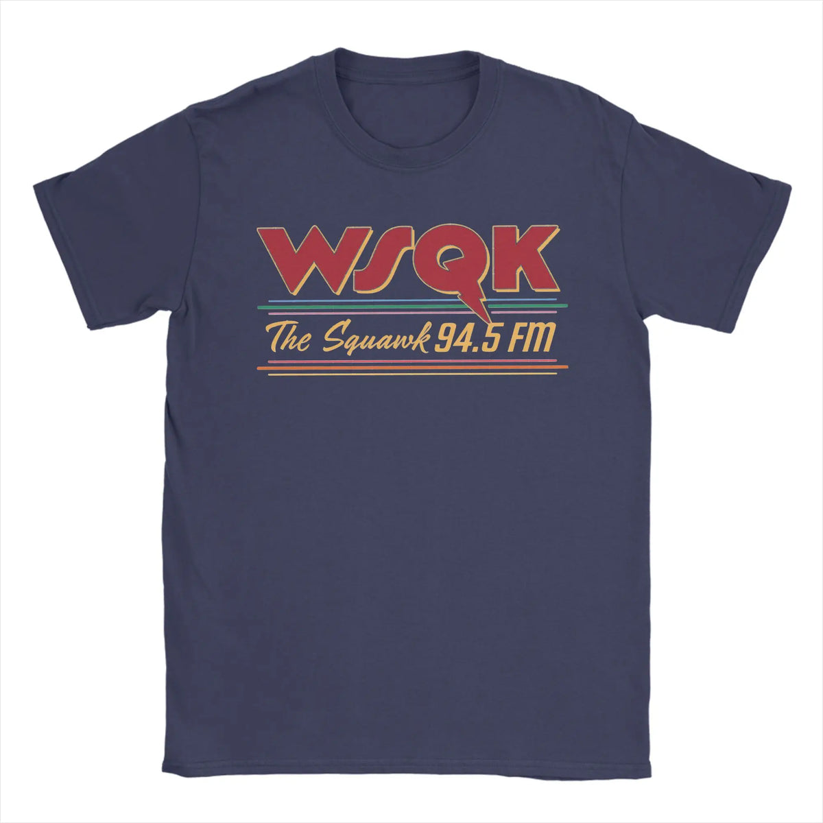T-Shirt homme WSQK The Squawk drôle pur coton t-shirts à manches courtes Dustin Henderson T-Shirt col rond hauts cadeau d'anniversaire
