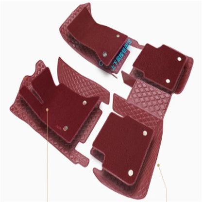 Tapis de sol de voiture personnalisés 5D, pour Nissan Murano, Double couche, doublures de sol, couverture