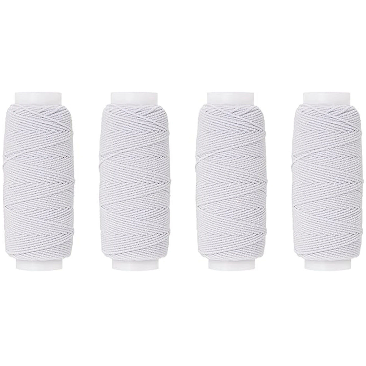 Cordon artisanal élastique de sertissage de 0.75mm, 20m de chaque bobine, fil élastique de sertissage pour la couture, cordon artisanal de tricot matelassé, perles de bricolage