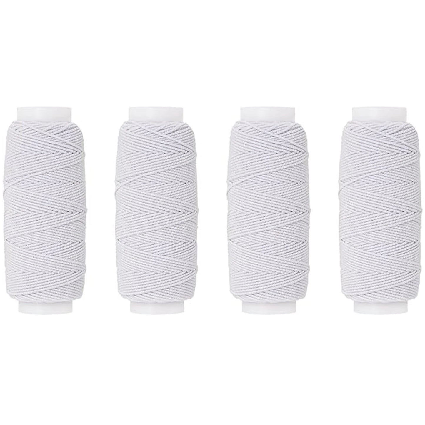 Cordon artisanal élastique de sertissage de 0.75mm, 20m de chaque bobine, fil élastique de sertissage pour la couture, cordon artisanal de tricot matelassé, perles de bricolage