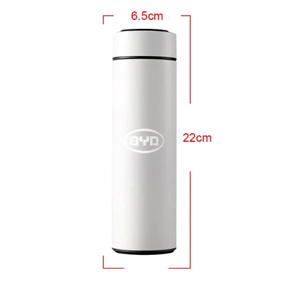 Nouvelle bouteille Thermos intelligente de voiture avec affichage de la température tasse à café pour BYD Atto 3 EV F3 E6 Dmi chanson F0 Qin Pro Yuan Plus Han Tang