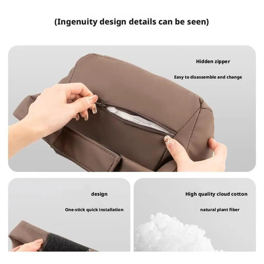 Oreiller universel pour appui-tête de siège de voiture, repose-cou de voyage ergonomique 3D, soutien du cou doux et moelleux et confortable, Protection du cou