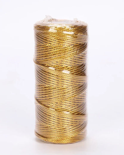 1.5mm 100M or argent macramé corde corde pour couture bricolage corde 100M macramé corde corde pour couture et artisanat fil ficelle