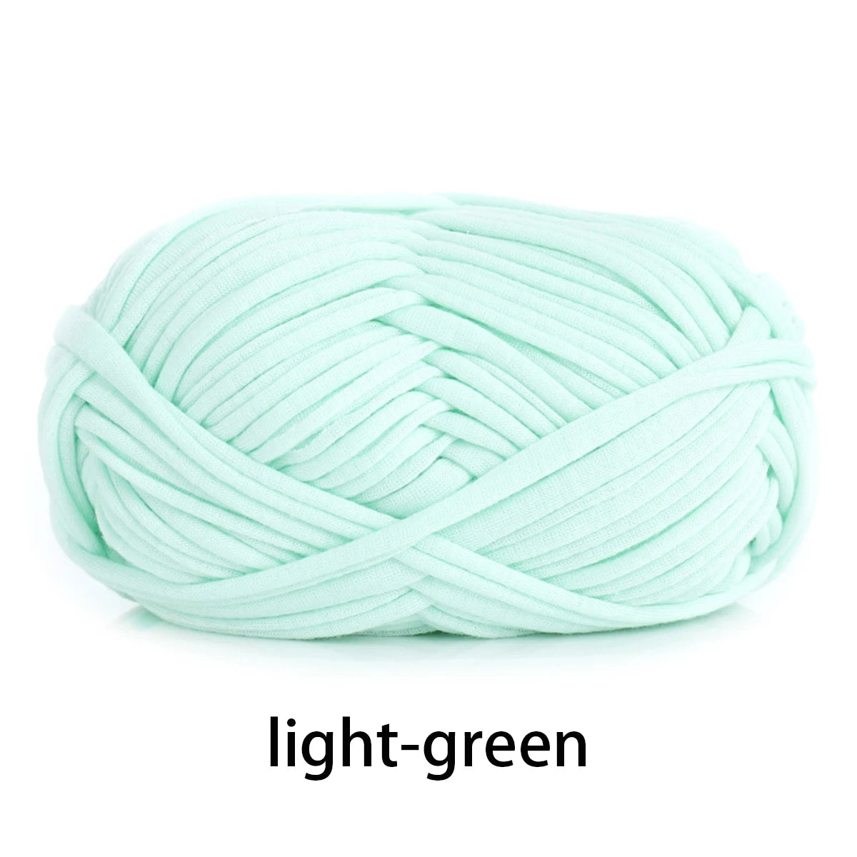 Fil en tissu élastique de 100g 30m de haut, épais, fait à la main, sac tricoté au Crochet, panier de rangement, paquet de matériel de fil au Crochet