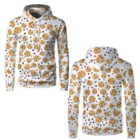 Sweat à capuche personnalisé imprimé en 3D avec fermeture éclair, lien à capuche pour hommes automne/hiver