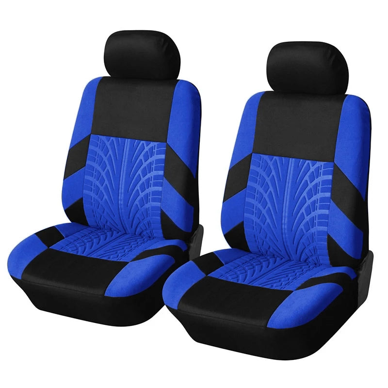 Ensemble de housses de siège de voiture universelles, 2/5 pièces, adaptées à la plupart des housses de voiture avec détails de pneus, adaptées aux housses de siège indépendantes, protection des sièges