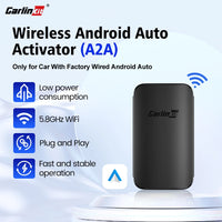 CarlinKit-Adaptateur sans fil Android Auto, Smart Ai Box, Plug matchs Play, Bluetooth, WiFi, Auto allergique pour filaire, Android Auto Cars, 2026