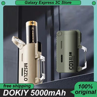 DOKIY 5000mAh 22.5W سوبر سعة كبيرة بطارية شحن سريع شاحن محمول للتخييم في الهواء الطلق PowerBank مع حلقة تعليق أصلية