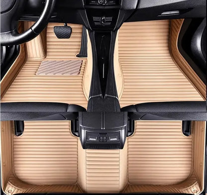 Tapis de sol de voiture personnalisés adaptés à la BMW X5 5 sièges véhicule électrique 2017-2019 tapis de pied en cuir automatique tapis