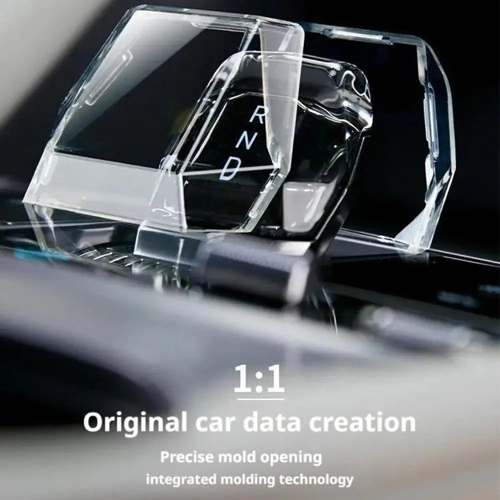 Étui de protection pour équipement de commande centrale, levier en cristal, accessoires de style intérieur pour BYD Song Plus/Seal U DM-i/EV 2023 – 2025
