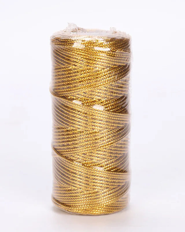 Rouleau de cordons métalliques or argent, 100 m/rouleau, ficelle antidérapante, fil de sangle, sacs cadeaux, vêtements, chaussures, ruban, accessoires de couture, bricolage
