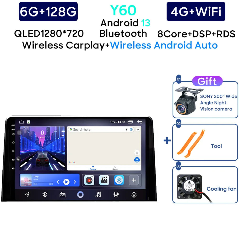 Autoradio Carplay pour citroën Berlingo 2019 Peugeot Partner Rifter 2020 pour Opel Combo Navigation GPS Android Auto WiFi No 2din