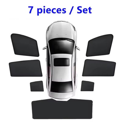 Pare-soleil magnétique en maille pour fenêtre Lynk Co 09 2021 ~ 2025 Nordcross 001, rideau de confidentialité, couverture d'ombre, accessoires automobiles