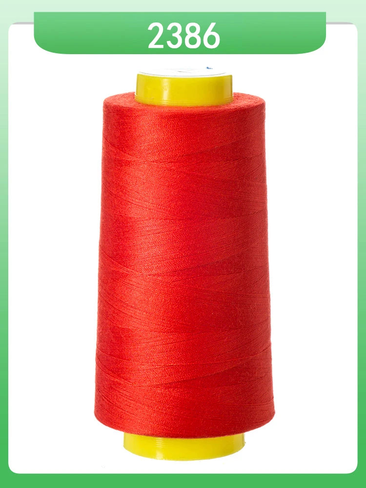Fil à coudre ultra-fin 602-fil en polyester semblable à la soie à grande vitesse 60s/2 5000m, pour machine à broder et travaux d'aiguille délicats