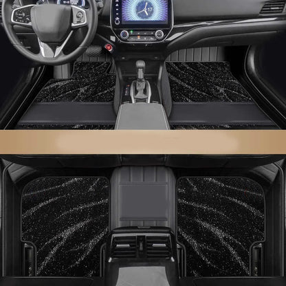 Tapis de sol de voiture personnalisés à double couche, revêtements de sol en cuir, accessoires de repose-pieds automatiques, Lynk & Co 01 02 03 05 06 09