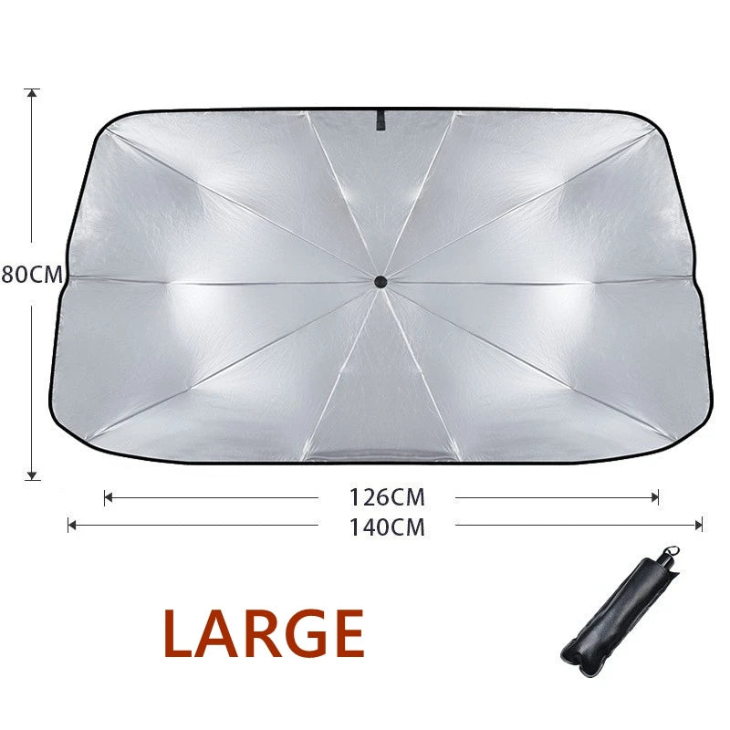 Pare-soleil de voiture, protection solaire rétractable, isolation thermique, pare-brise avant