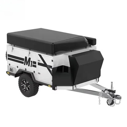 Petite remorque de sport et de divertissement personnalisée en Chine, camping-car coulissant pour Pickupcamper I so 9001 Seogwipo Port