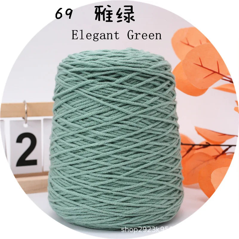 Pistolet à touffeter spécial 400g, 8 brins de coton au lait, ligne de saillie acrylique, broderie, tapis de coussin, fil de touffetage personnalisé