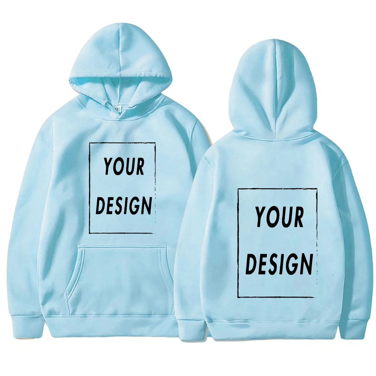 Sweats à capuche imprimés personnalisés pour hommes et femmes, vêtements de rue personnalisés, pull à capuche à manches longues, mode décontractée