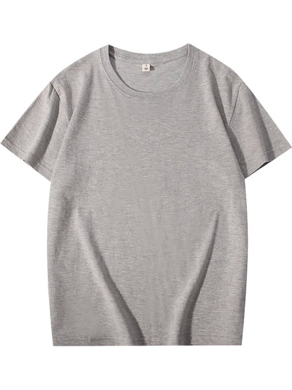 T-shirt personnalisé gratuit impression Logo Image vêtements de travail bricolage haut à manches courtes 100% coton entreprise broderie équipe Culture chemise