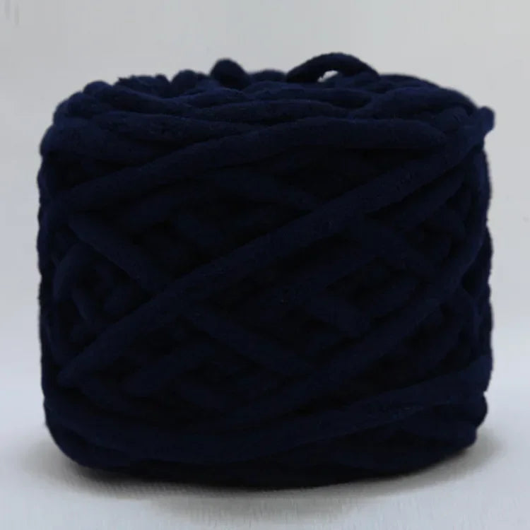 Fil à tricoter Chenille 100g/boule, ligne de bande de glace douce, fil de coton, fil de laine pour bricolage, écharpe à tricoter à la main, laine épaisse, vente en gros